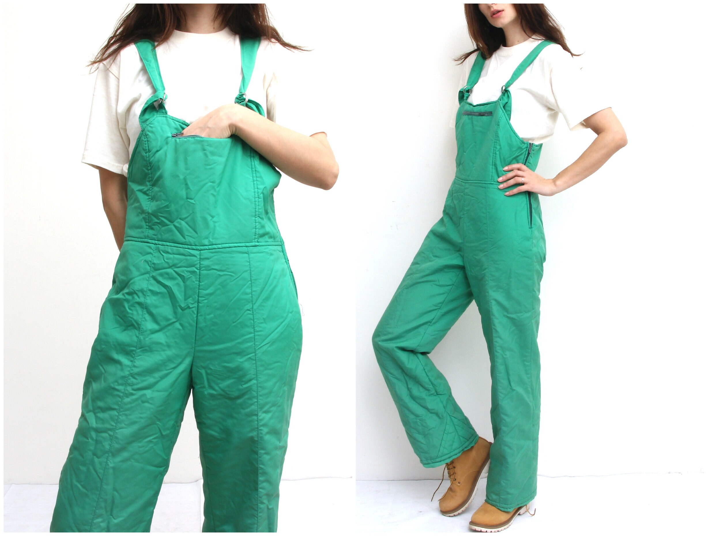 vintage nylon overalls