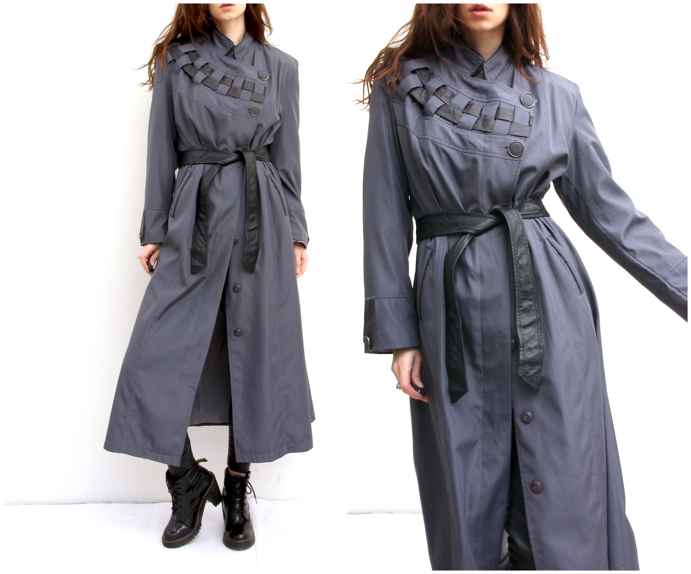 grey spring coat