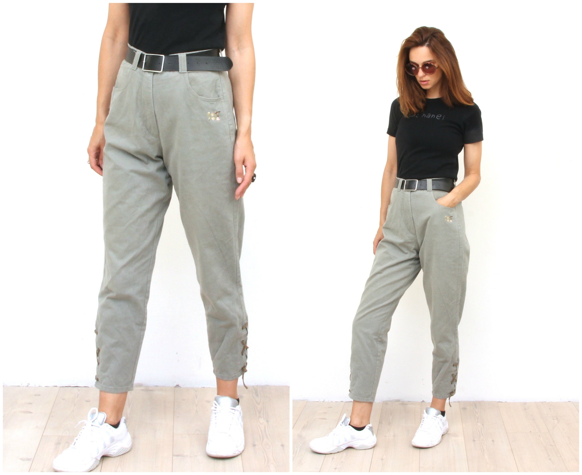 tapered cigarette trousers