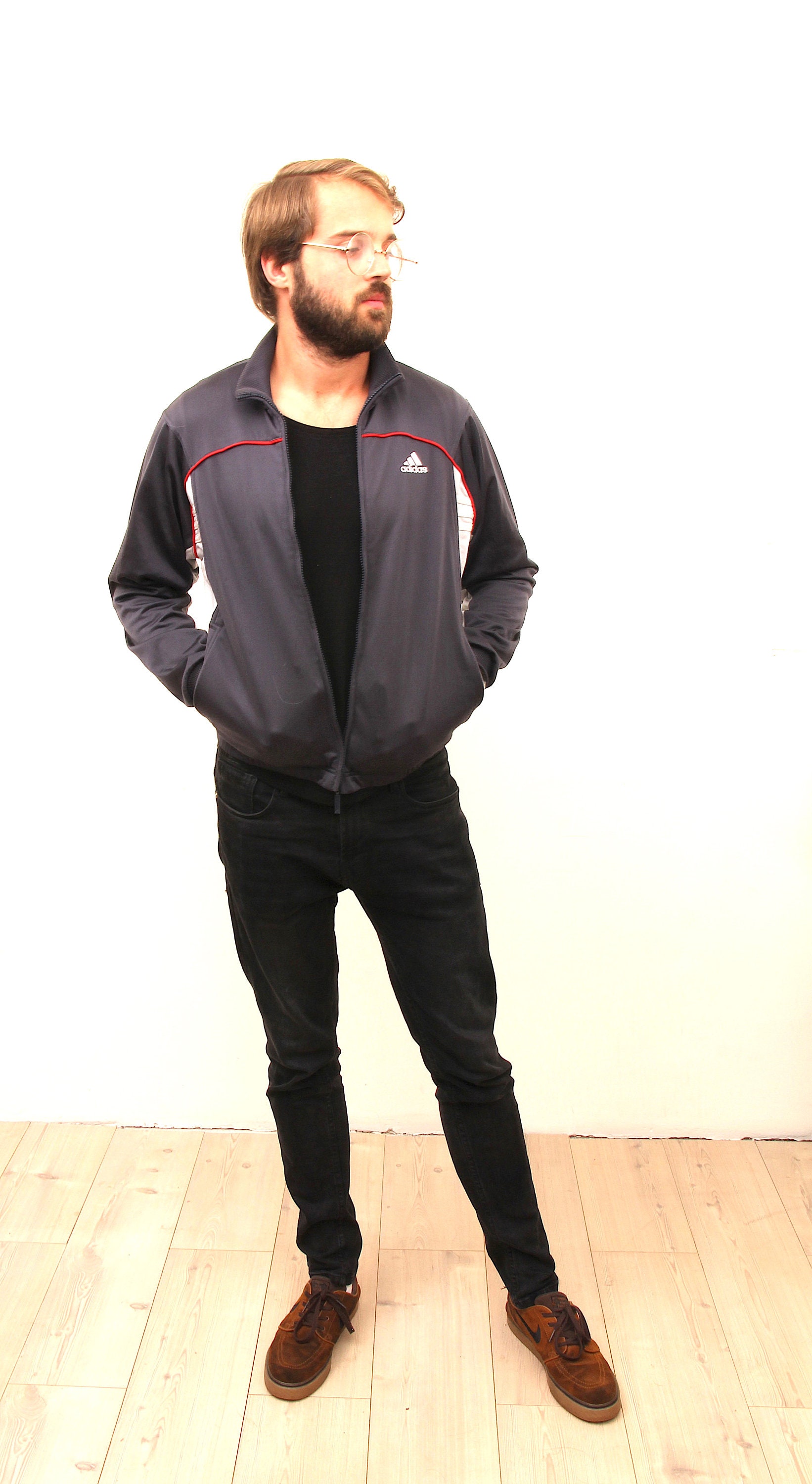 hipster adidas jacket