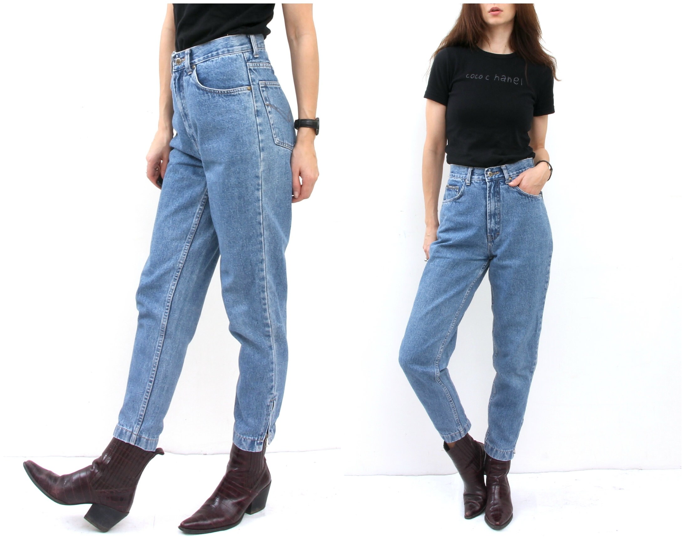 80s boyfriend jeans