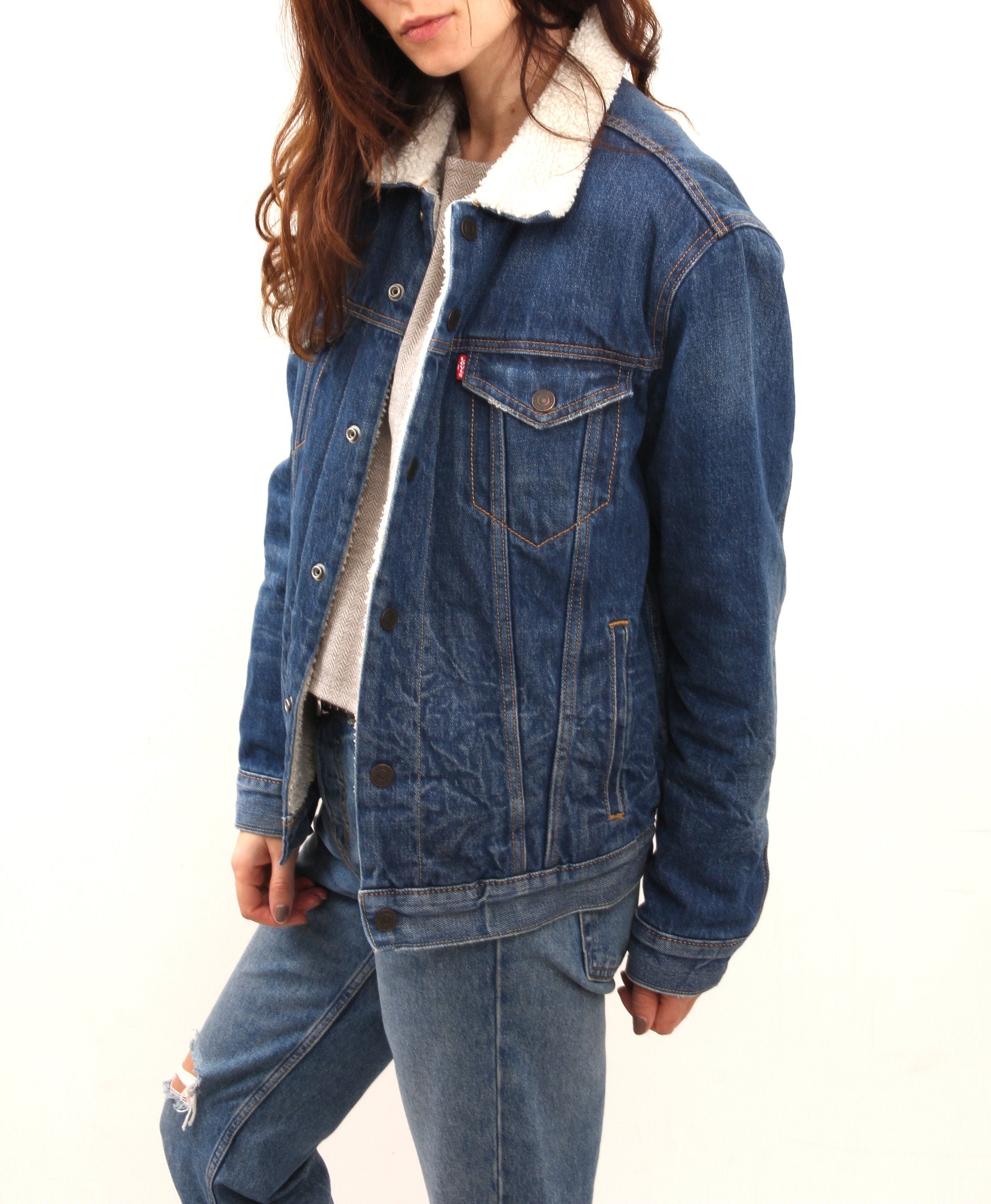 levis winter denim jacket