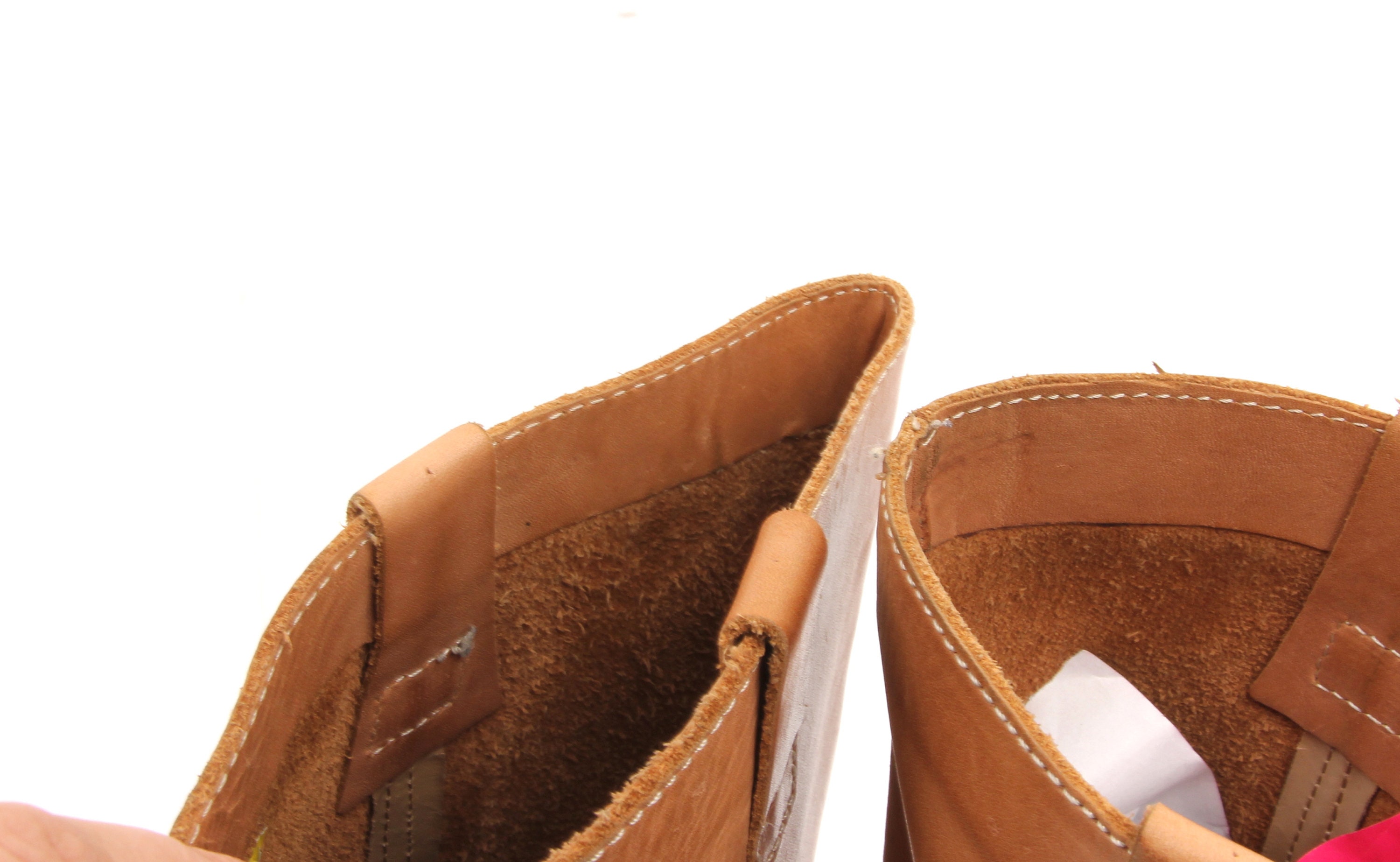 beige tall boots