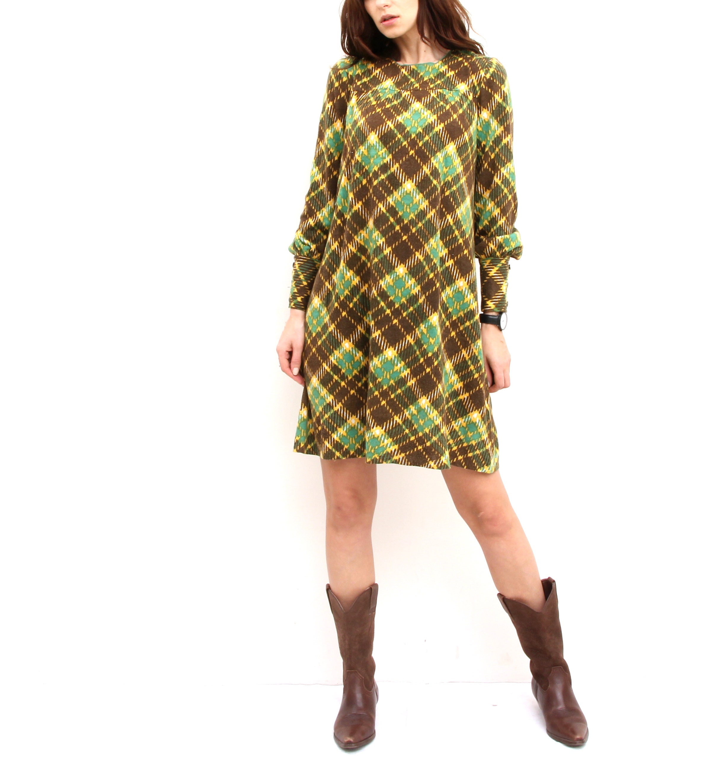 70s shift dress