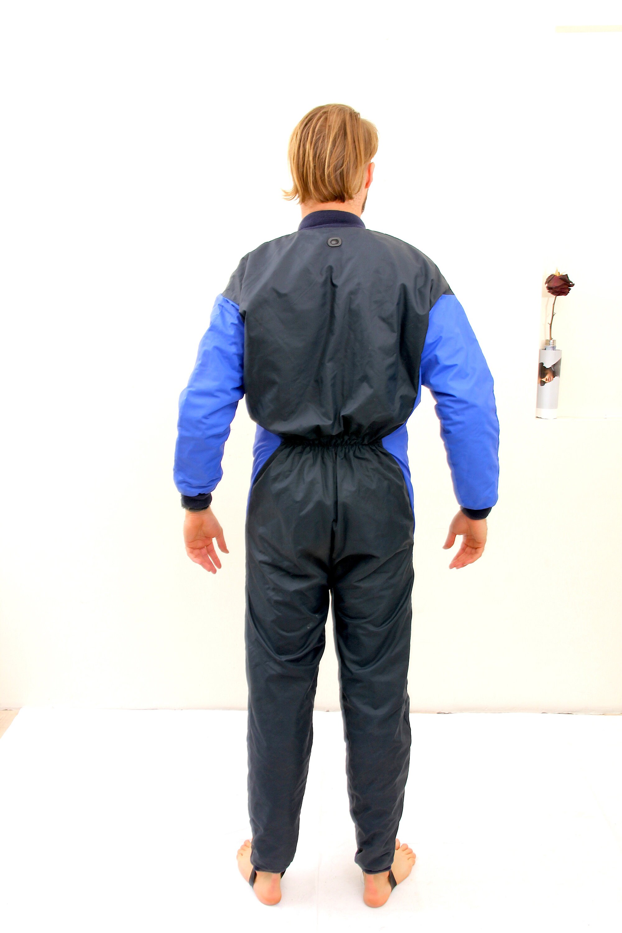 Vintage Full Body Warm Snow Suit Unisex One Piece Winter Skiing Jumpsuit M L