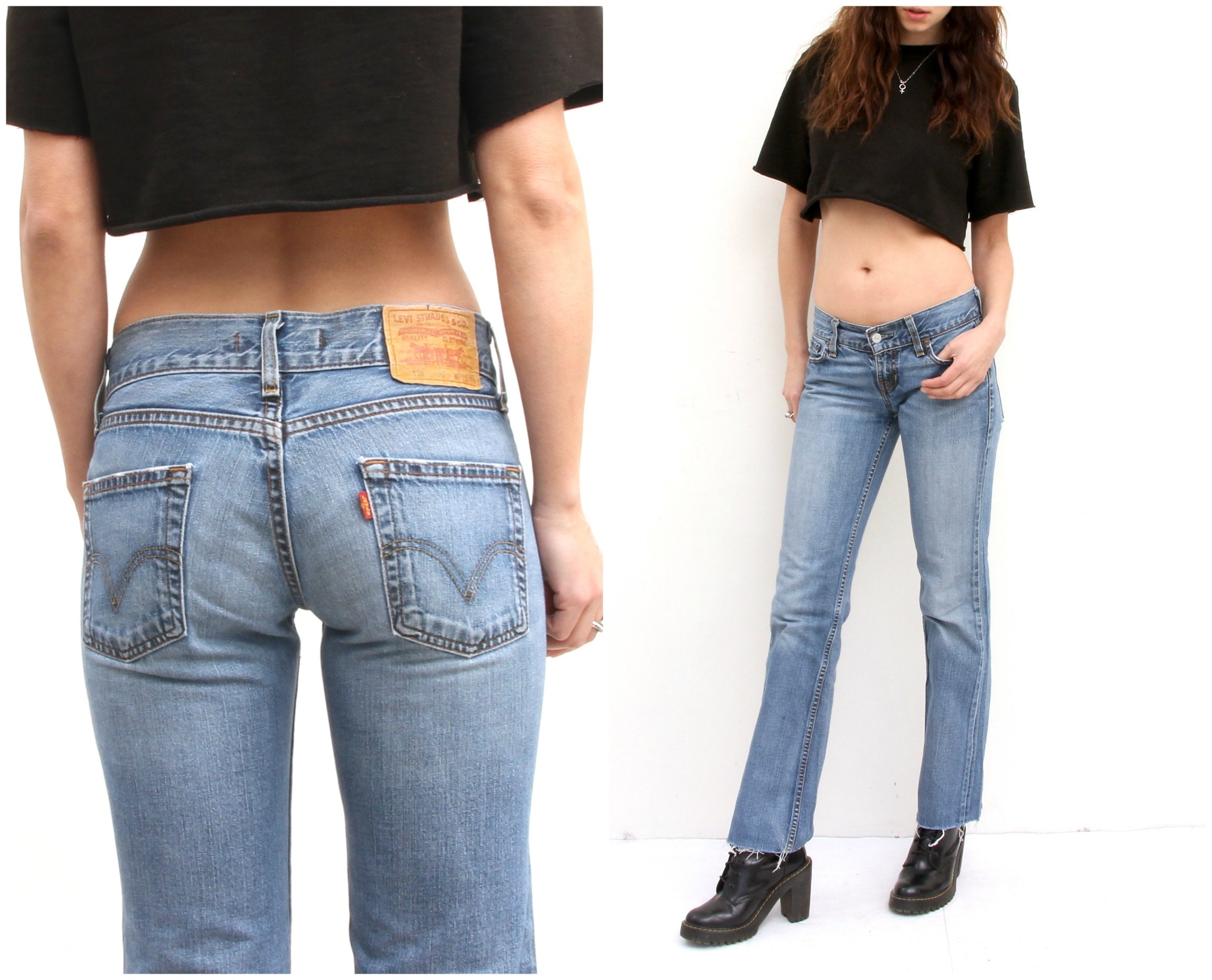 levi's low waist jeans