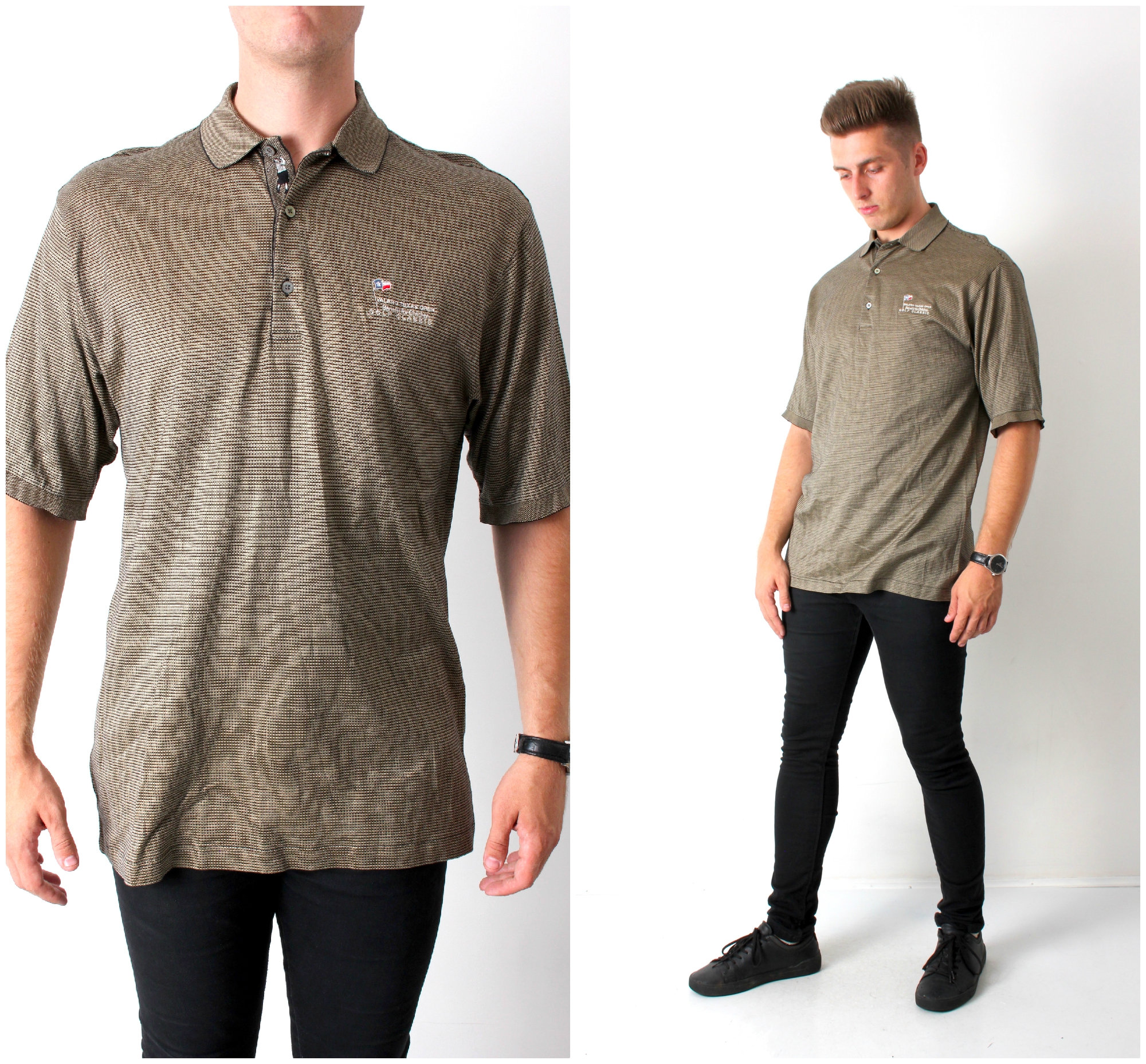 oversized polo for men