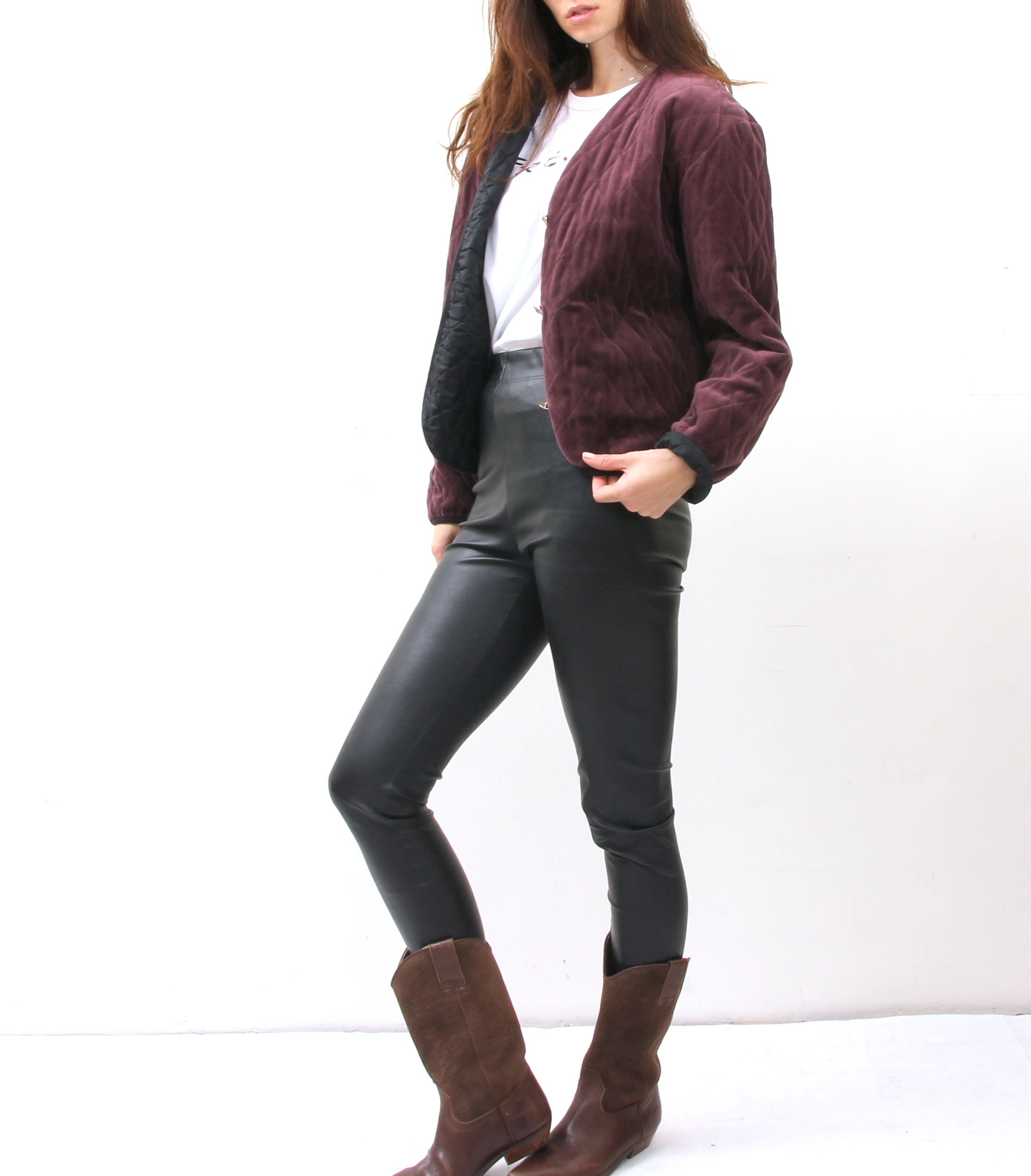 short velvet jacket womens