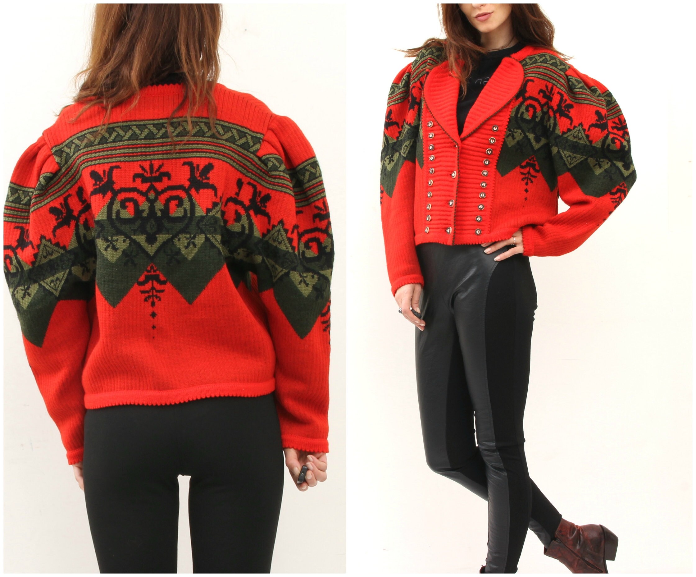 knitwear red