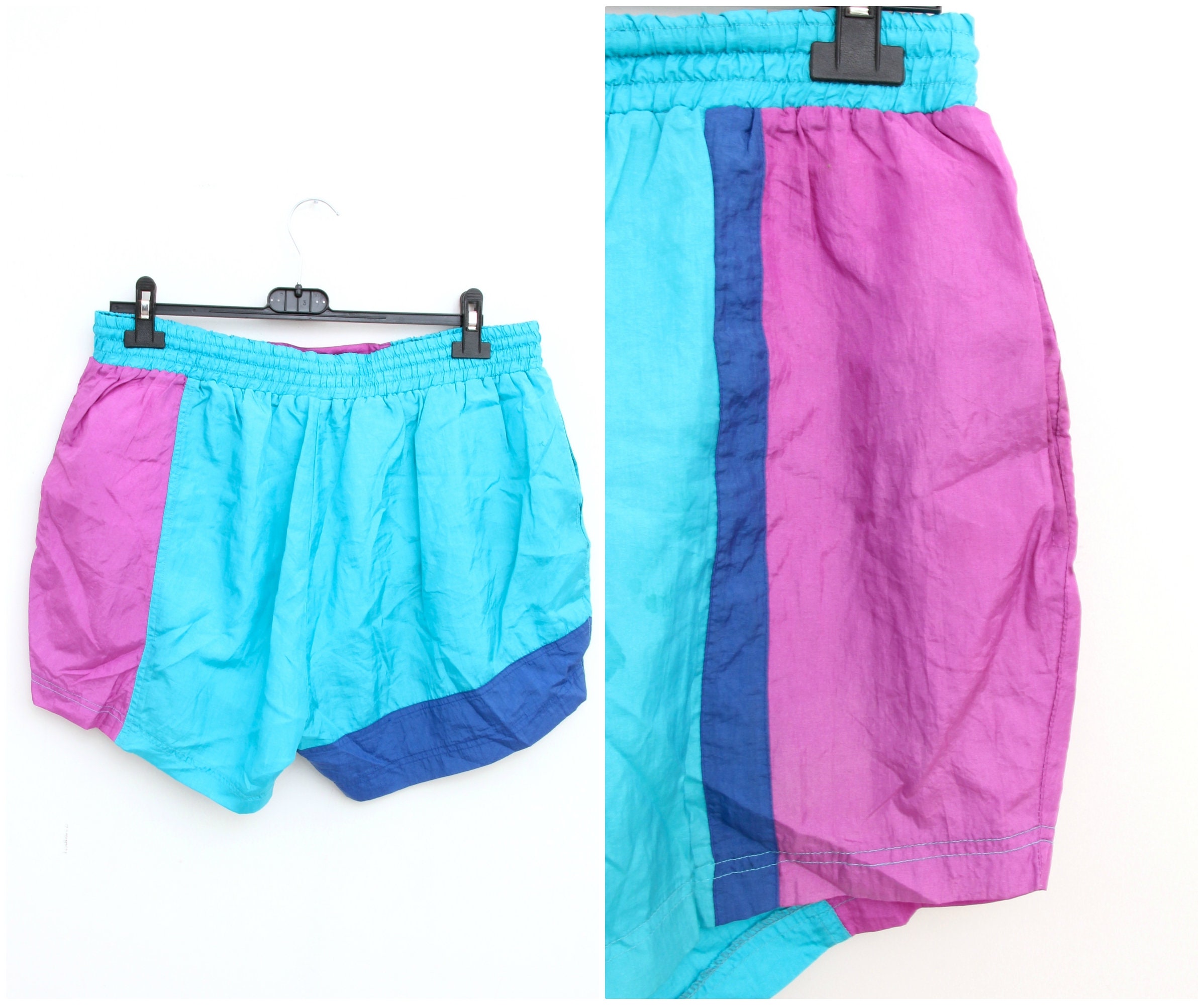 neon colored swim trunks
