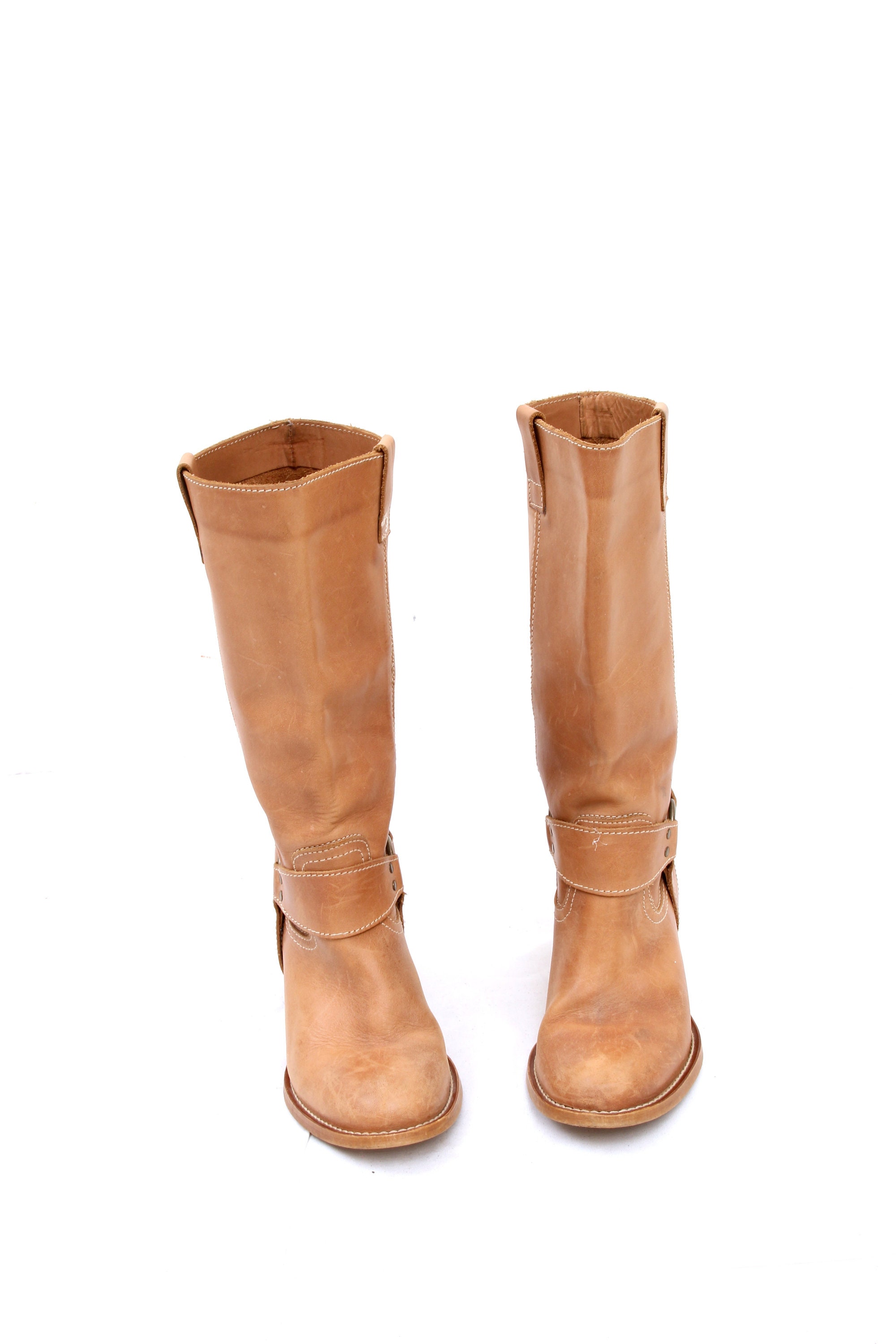 beige tall boots