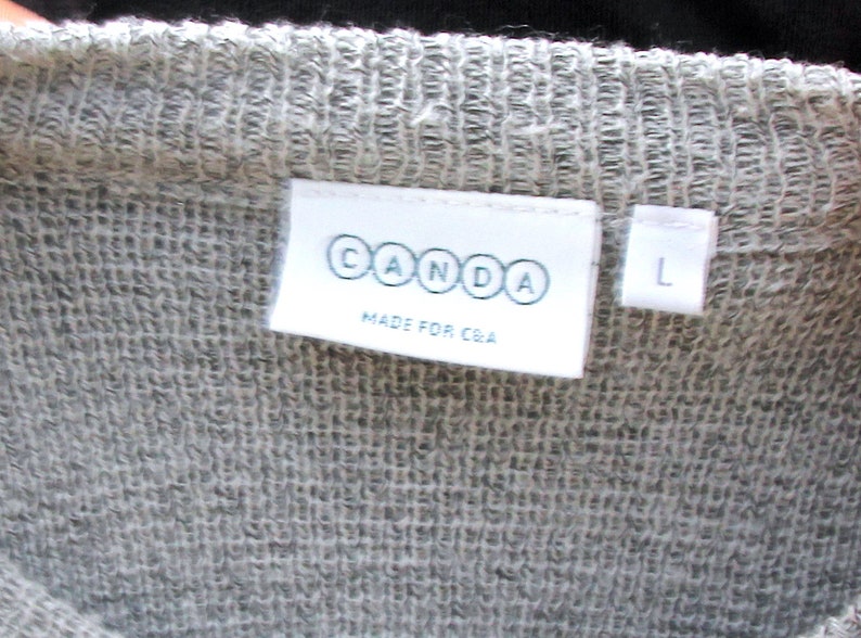 80s Geometric Pullover Men Sweater Pastel colours Sweater Casual Pullover M L