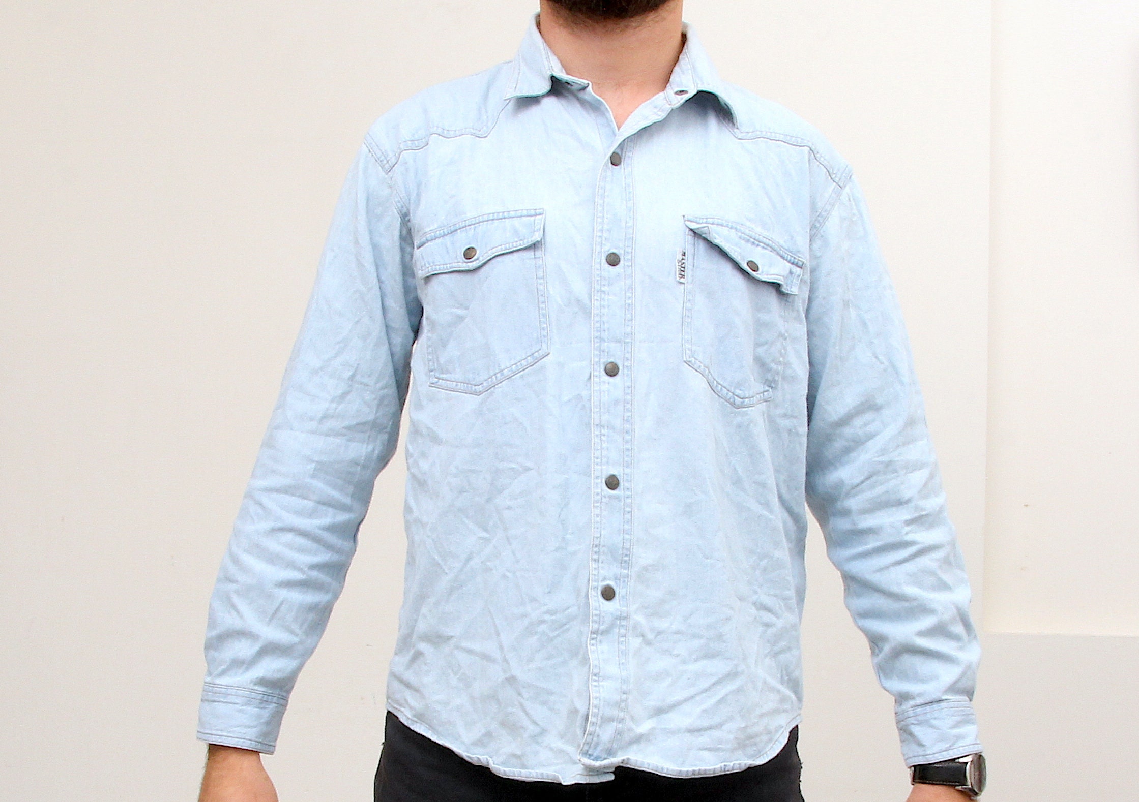 faded jeans shirt