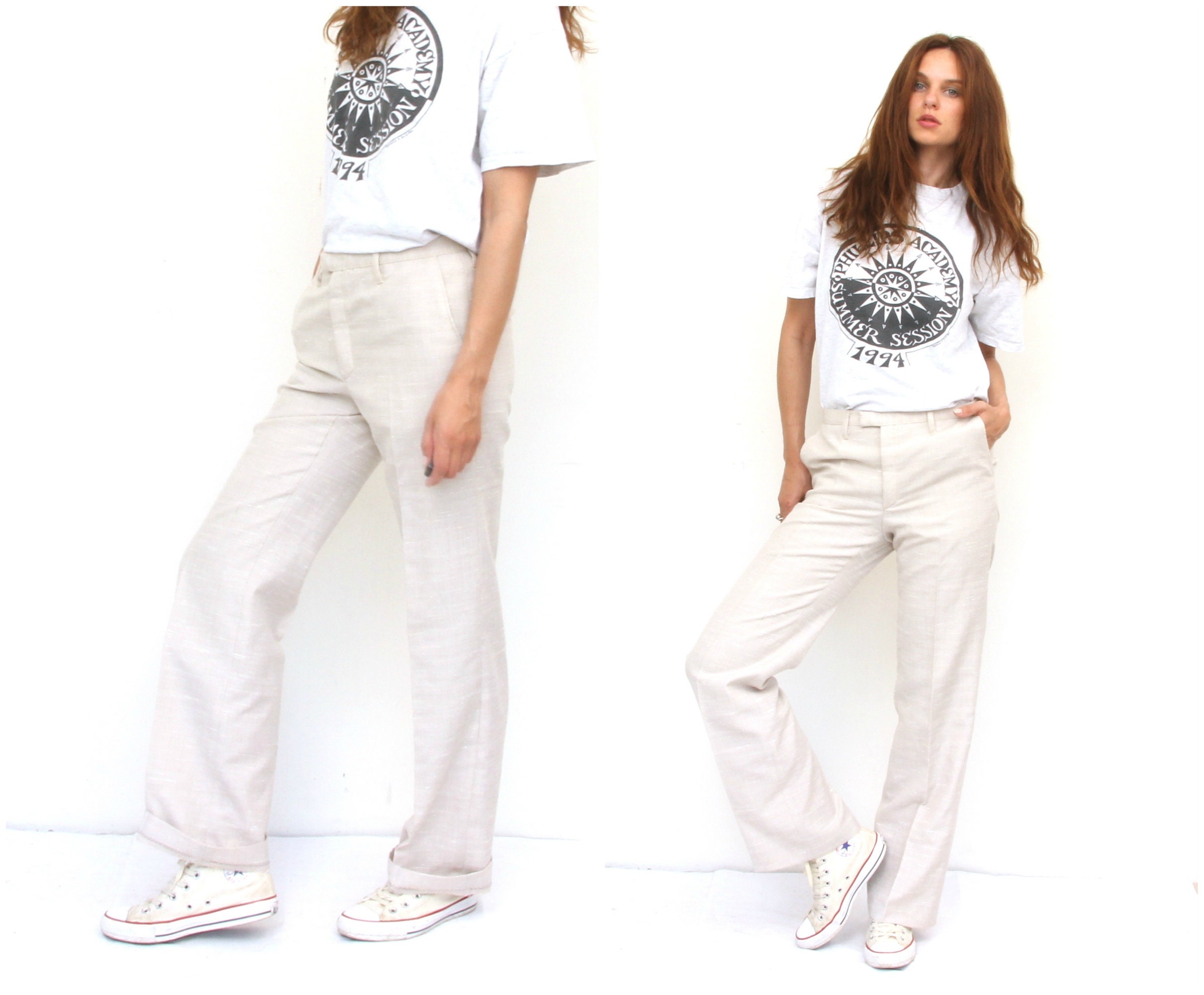 boyfriend dress pants