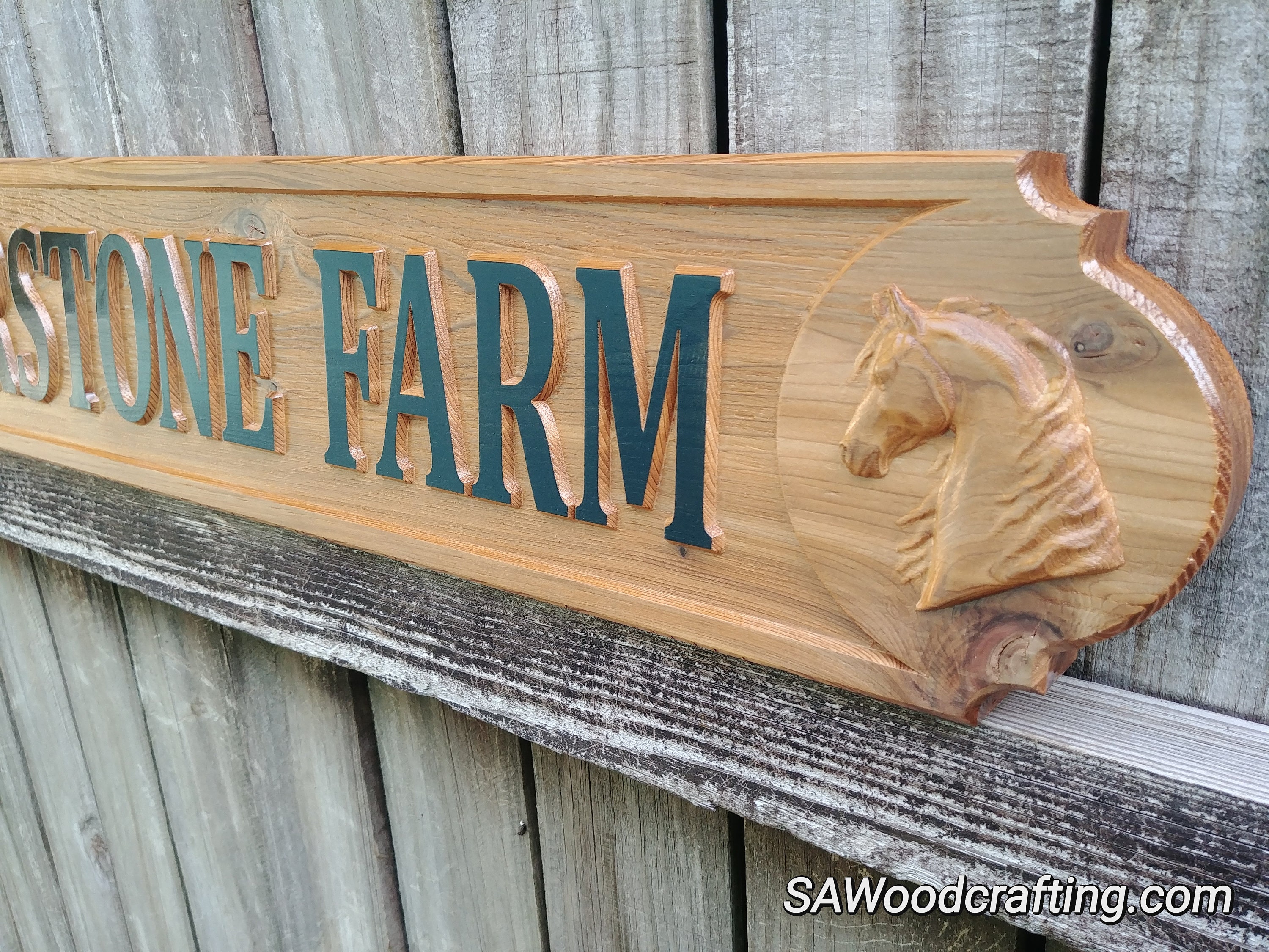 Horse Farm Outdoor Sign Riding Club Name Sign Personalized Etsy