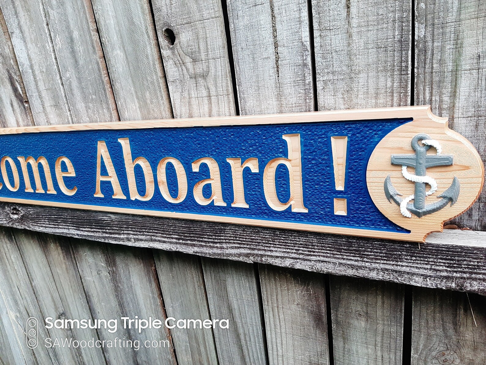 Coastal Wood Wall Art Beach Wood Decor Quarterboards Custom Etsy