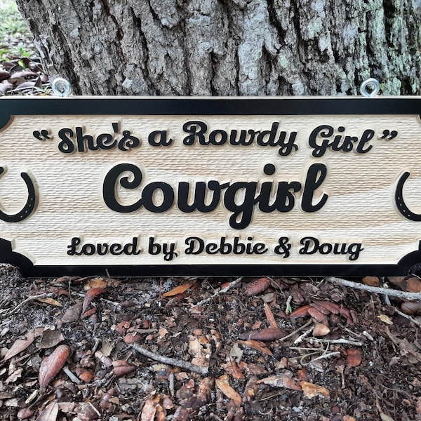 18" Personalized Horse Stall Sign, Custom Horse Name Plaque, Barn Door Plaque, Horse Sign, Pony Name Sign, Wooden Horse Name Plate