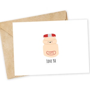 Love YA - Biglietto divertente, biglietto carino, biglietto fatto a mano, biglietto di auguri giocoso, biglietto Yakult, compleanno, San Valentino, buon compleanno, coppie, amici