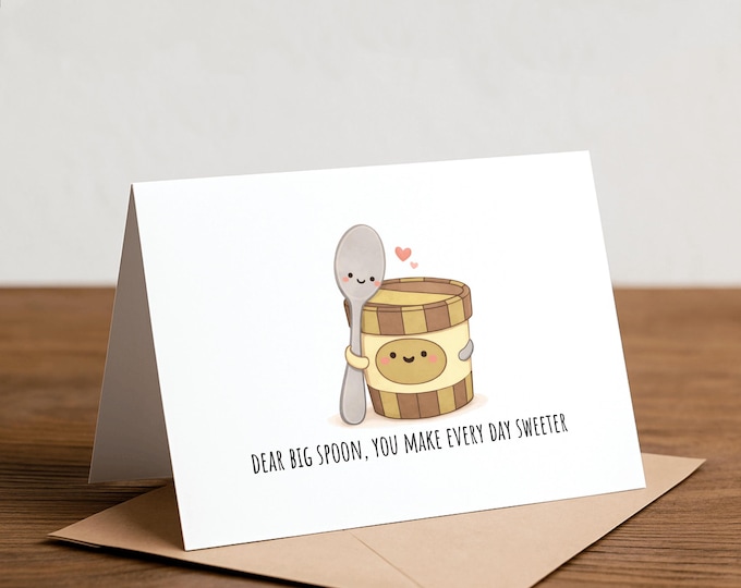 dear big spoon... - spooning, couples, boyfriend, ice cream