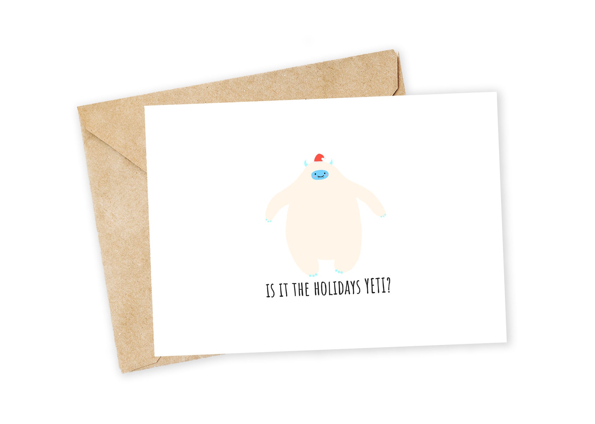 Christmas Yeti Greeting Card – Noteworthy Paper & Press