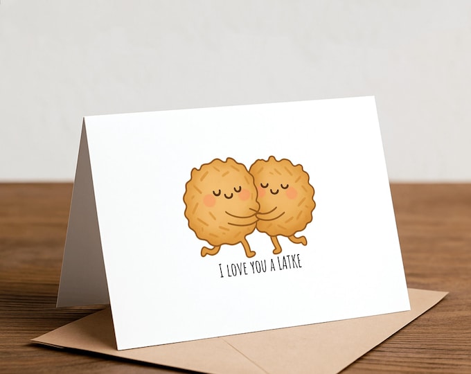 Latke Love Card