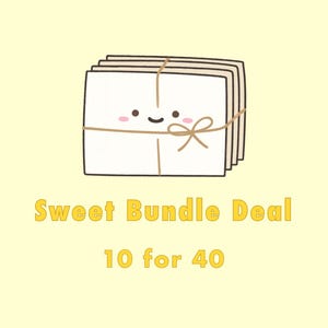 CHOOSE ANY 10 - Handmade Punny Greeting Card Set