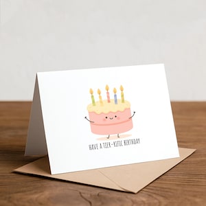 Cake Pun-wenskaart: maak er een mooie verjaardag van afbeelding 1