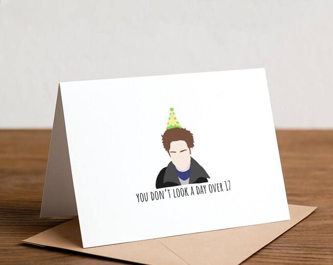 You don't look a day over 17 - Birthday Card