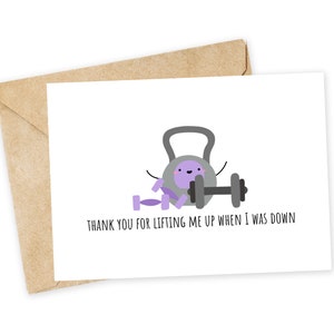 THANK YOU for LIFTING me up when I was down - kettlebell, weights, dumbbell, working out, gym, pilates, hiit