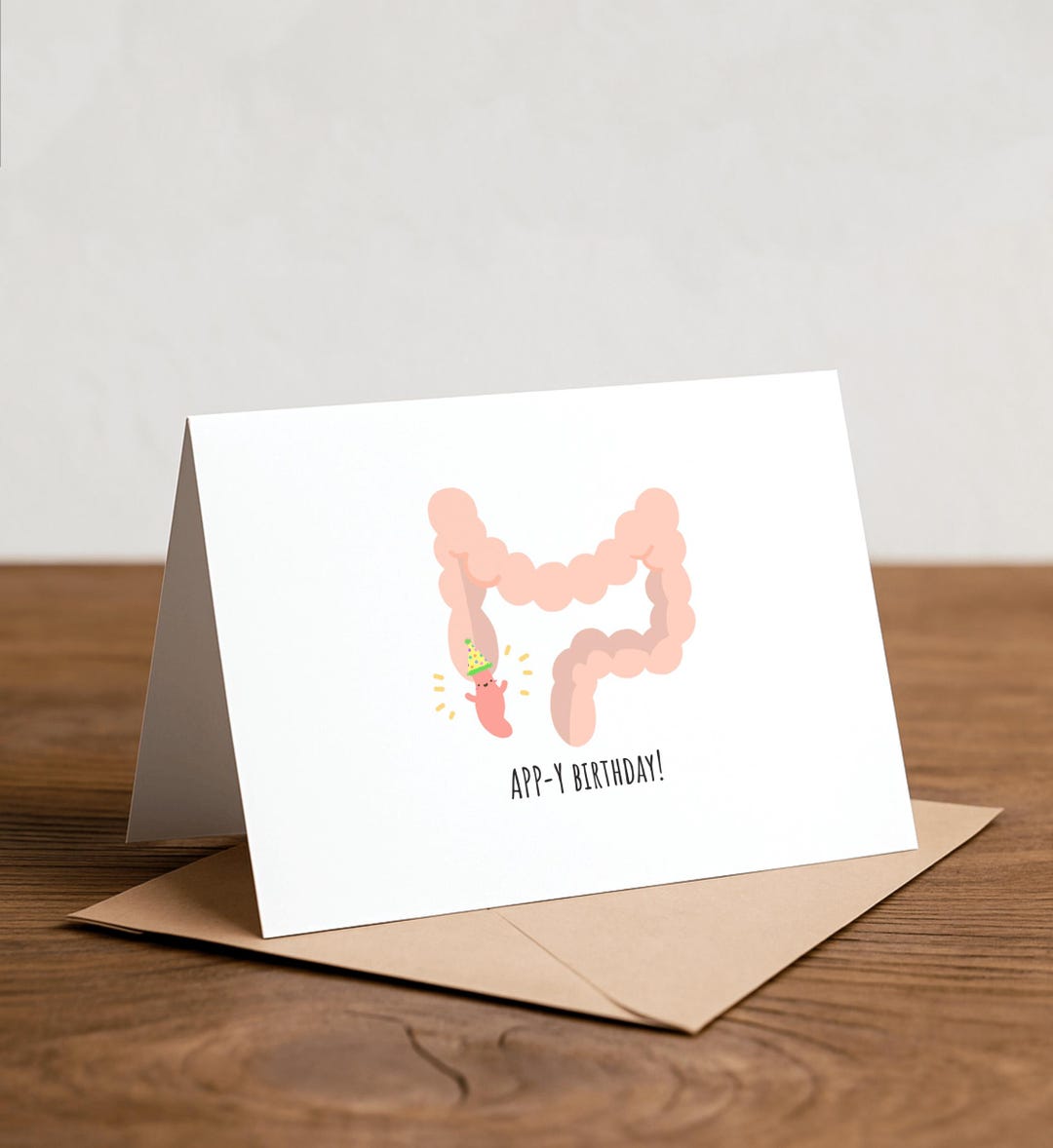 Funny Appendix Birthday Card - Healthcare Doctor Nurse Gift - Etsy