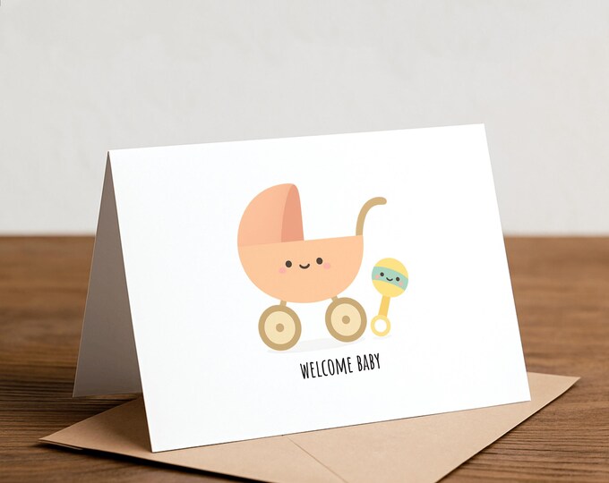 welcome BABY - baby shower, heart, boyfriend, girlfriend, partner, husband, wife