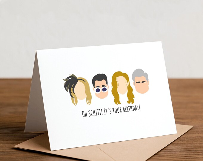 Oh SCHITT! It’s your birthday! - Alexis, David, Moira, Johnny, Rose