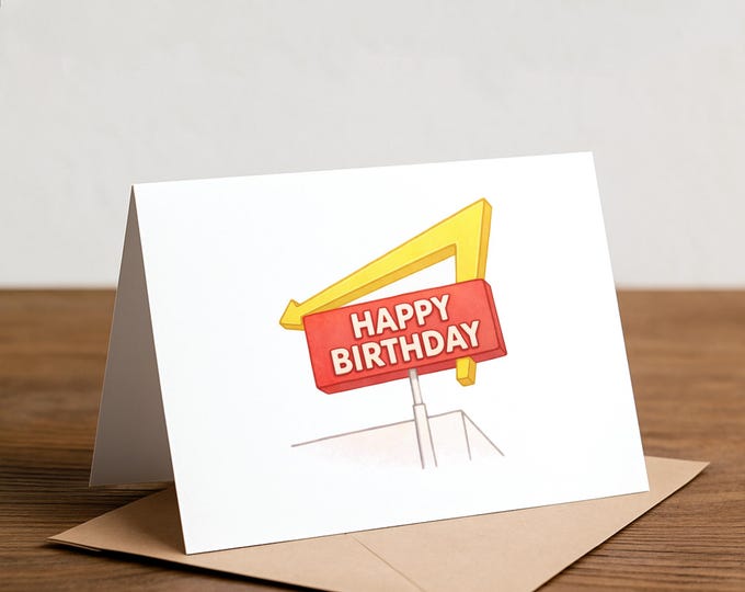 In-n-out birthday card