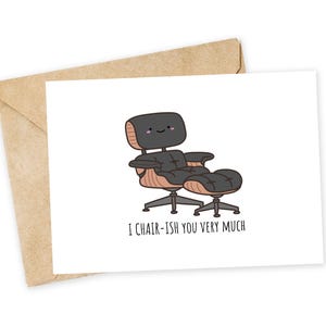I CHAIR-ish you very much - meubels, Valentijnsdag, eames chair, nieuw huis, stelletjes, appartement, interieur