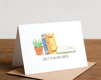 Next Chapter Greeting Card: New Job, Moving, Marriage