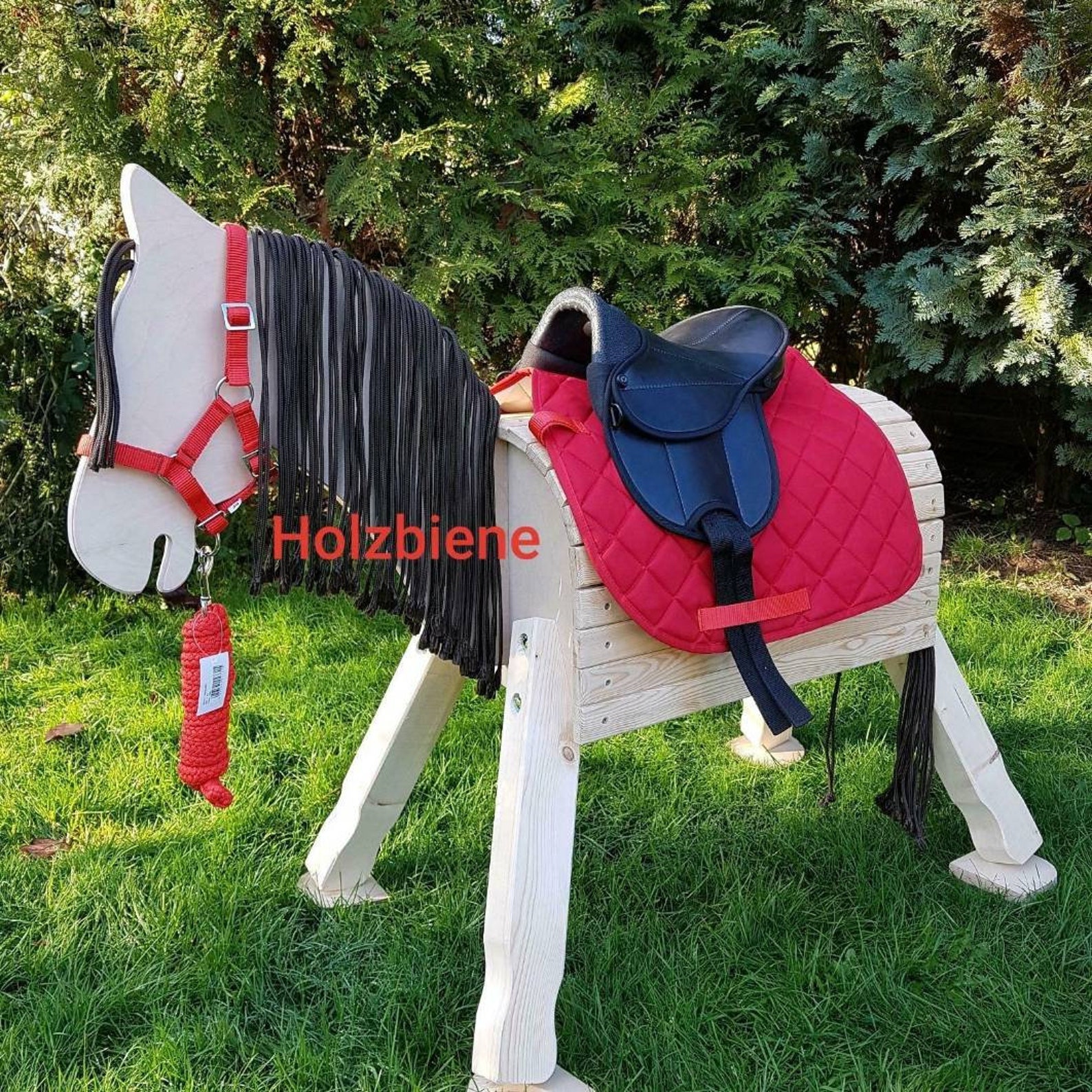 Holzpferd Holzpony versch. Größen 70cm 100cm zum selbst | Etsy