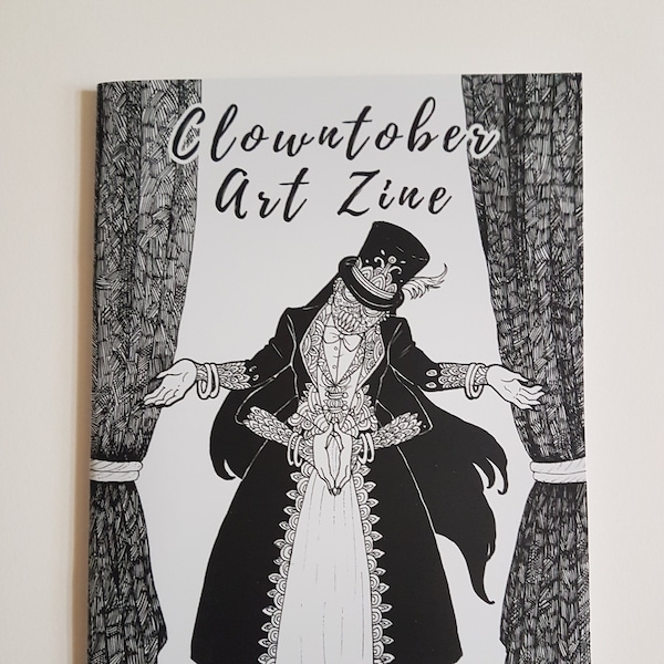 Zine d'art et d'horreur clowntober