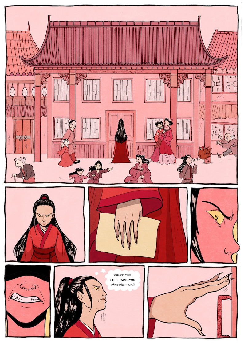 The Dog & The Cat PDF Queer Lesbian Romance Comic Chinese Zodiac image 3