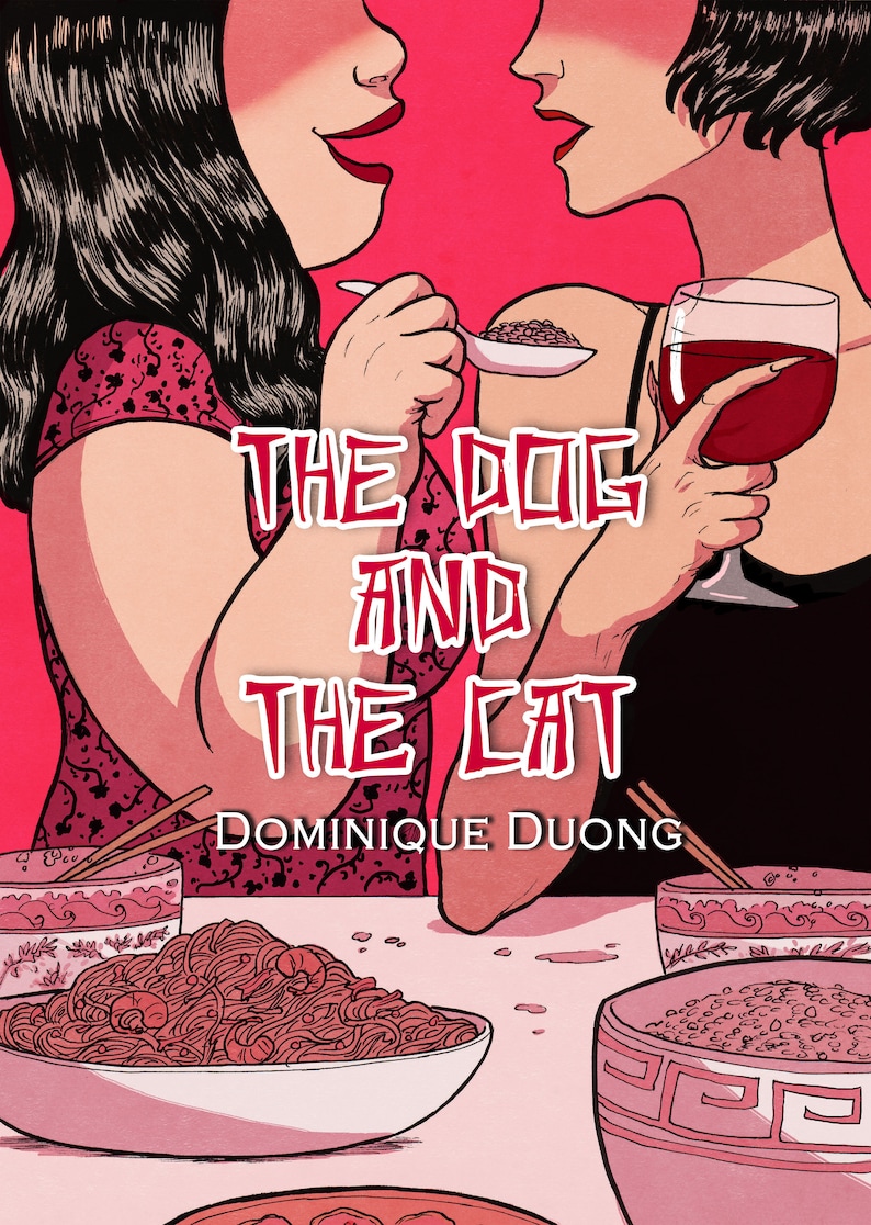 The Dog & The Cat PDF Queer Lesbian Romance Comic Chinese Zodiac image 1