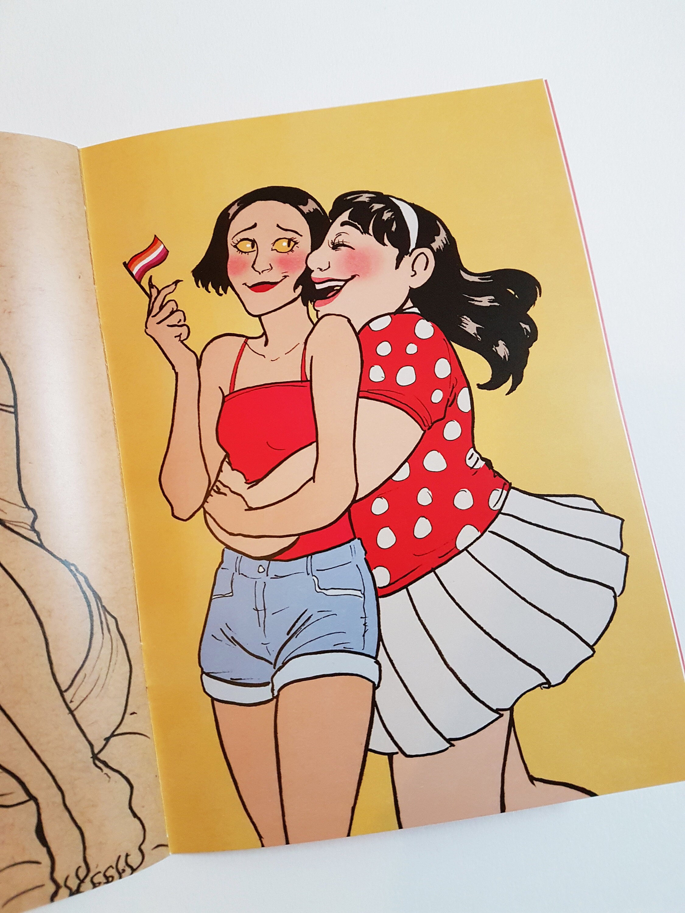 The Dog & the Cat (PRINT) - Queer Lesbian Romance Comic - Chinese ...