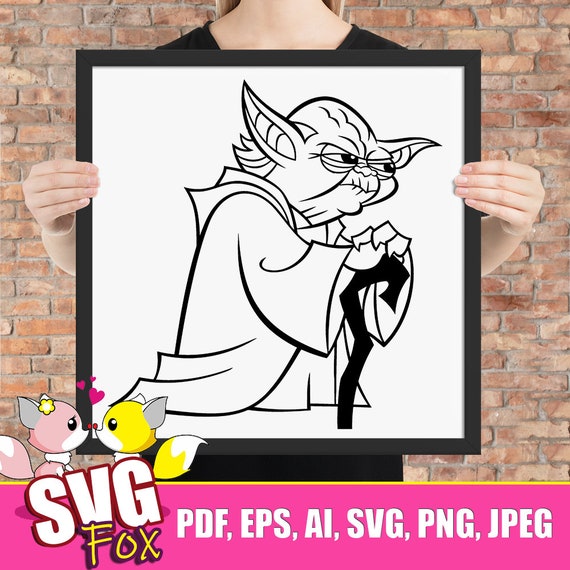 Download Baby Yoda Svg The Child Svg Baby Alien Svg Mandalorian Svg Etsy