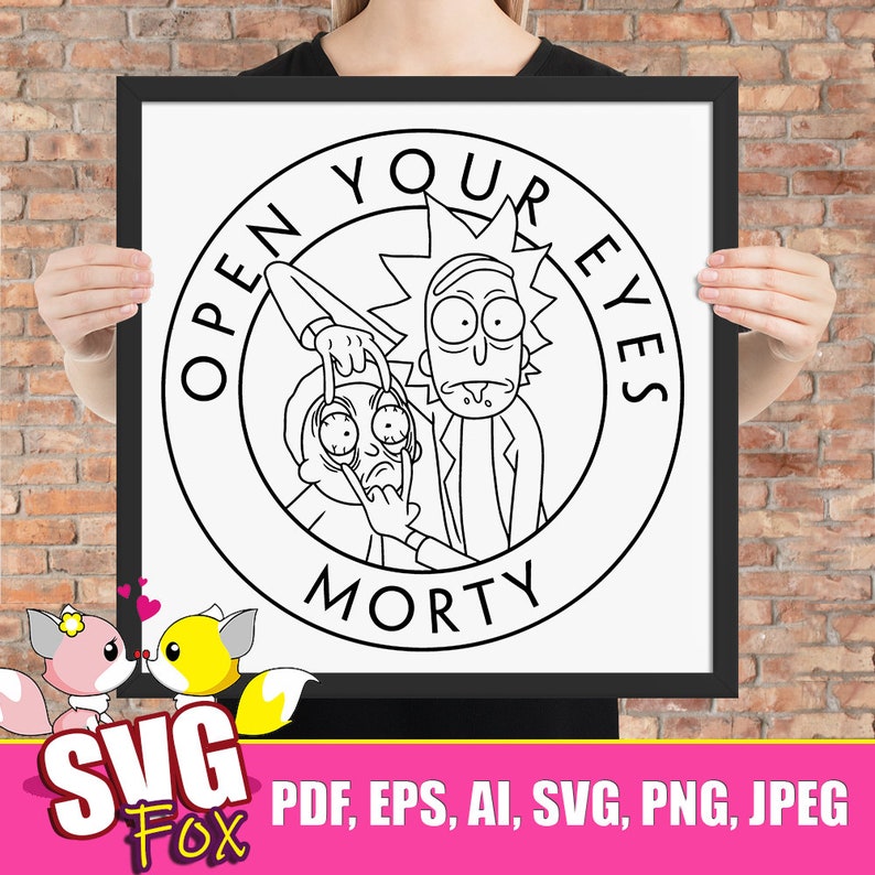 Free Free 321 Rick And Morty High Svg SVG PNG EPS DXF File