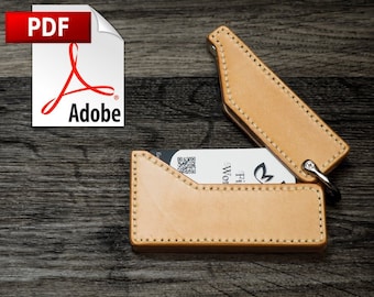 Flip Open Card Case Printable PDF Pattern Download