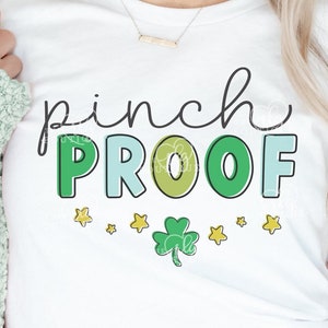 Pinch proof St Patrick's Day SVG PNG Design image 1