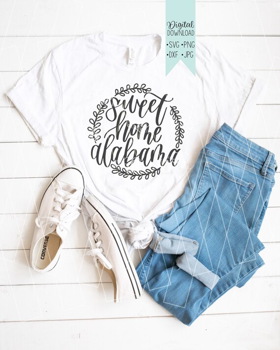 Download Sweet Home Alabama Svg Cricut Svg Silhouette Cut File Hand Etsy