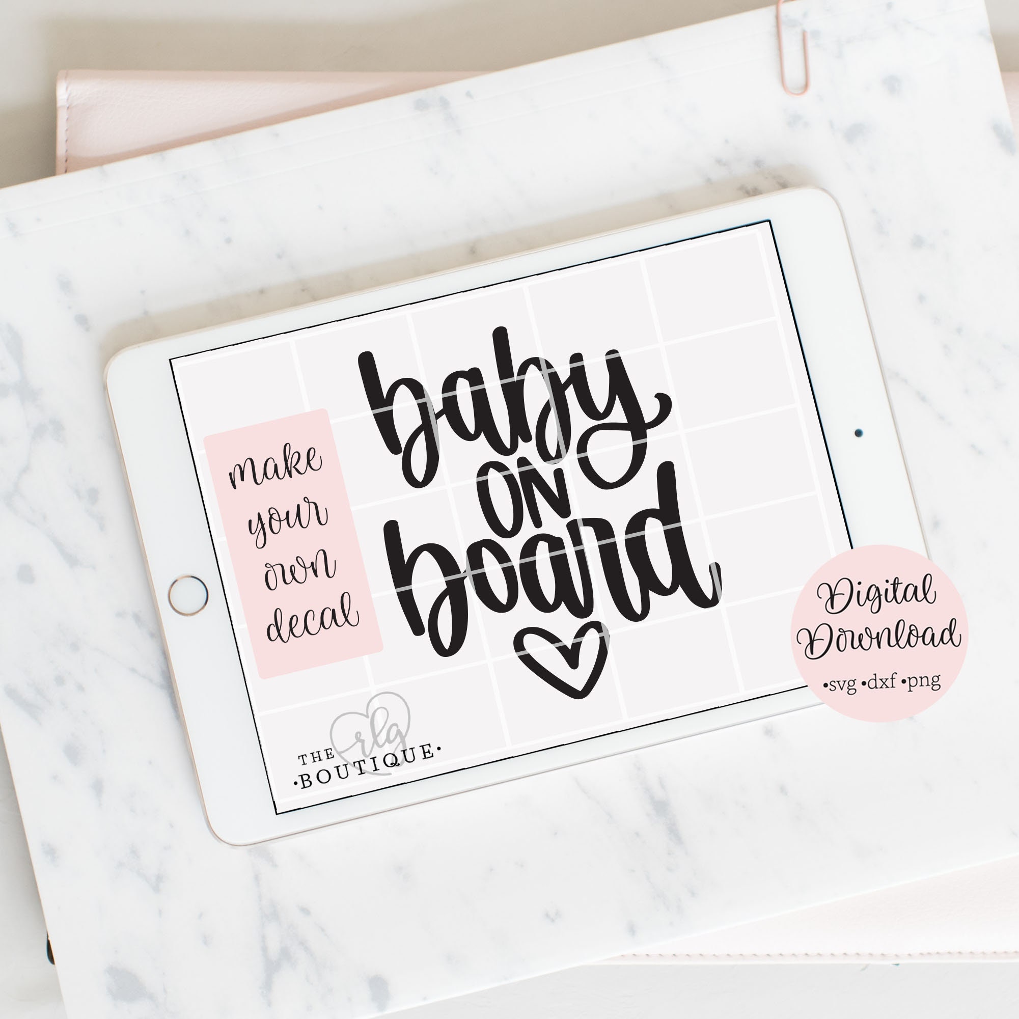 Baby on board svg cricut svg silhouette cut file hand | Etsy