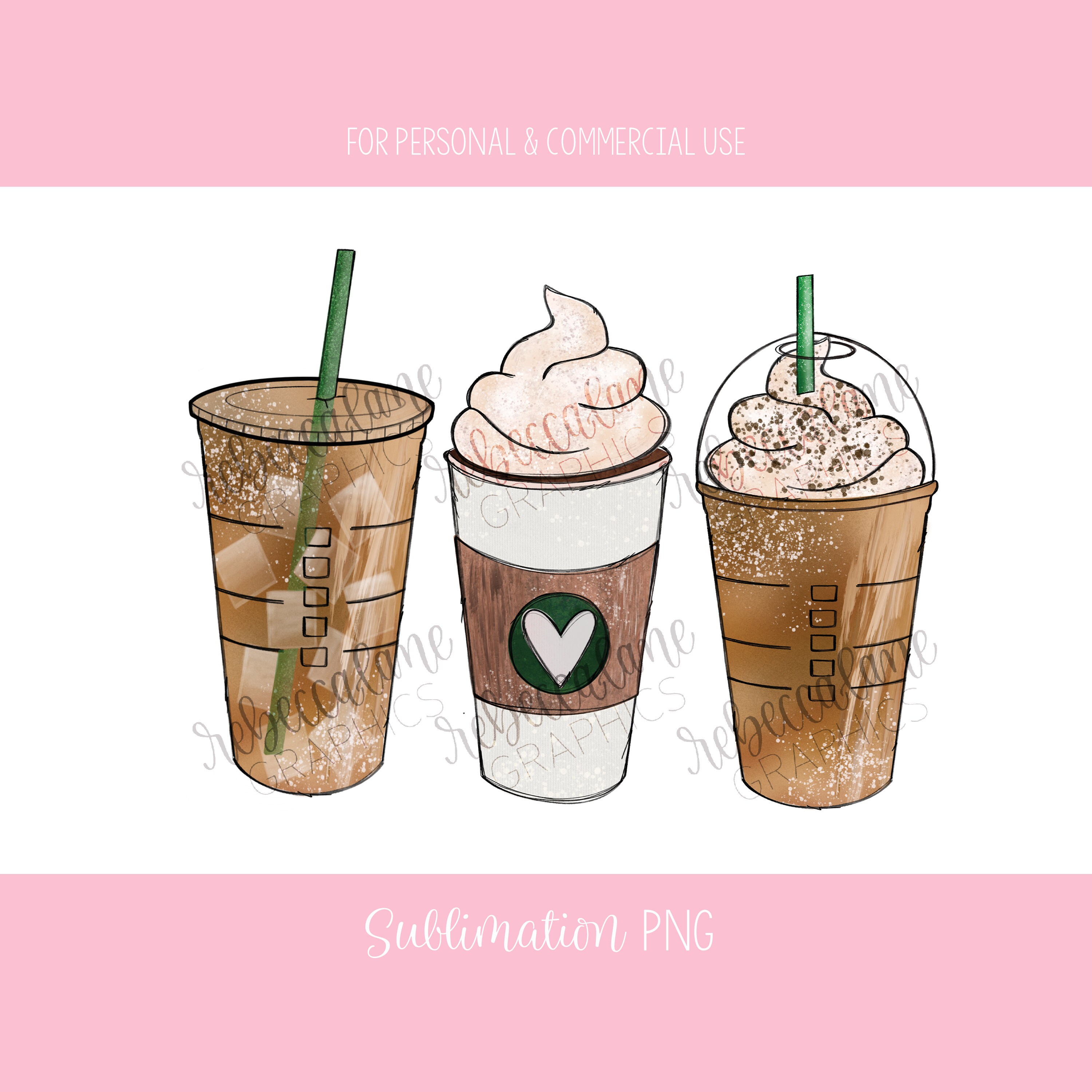 Coffee PNG Coffee Clipart Coffee Sublimation Artwork - Etsy