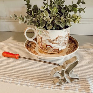 Vintage Kitchen Utensil | Red Handle Kitchen Tool