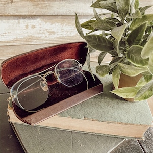 Antique Wire Rimmed Glasses
