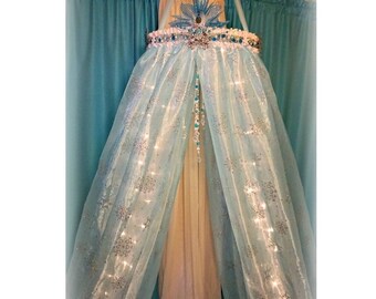Disney Frozen Bedroom Crown Canopy Elsa Anna Photography Etsy